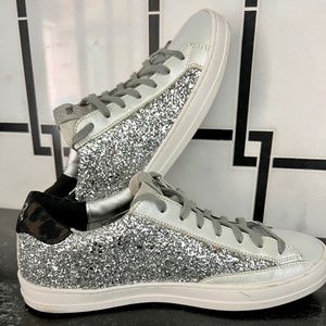 P448 John Ginevra Glitter sneaker size 37